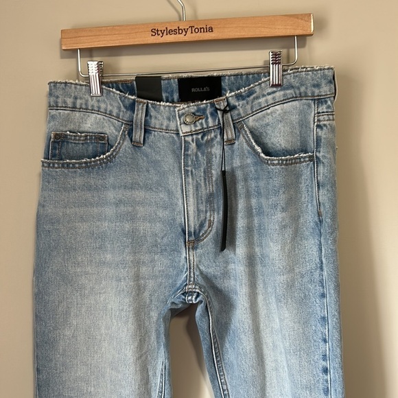 Rollas Jeans Mens Relaxo Relaxed Fit Jean Original Stone Mid Rise Sz 32 NEW - Picture 4 of 11